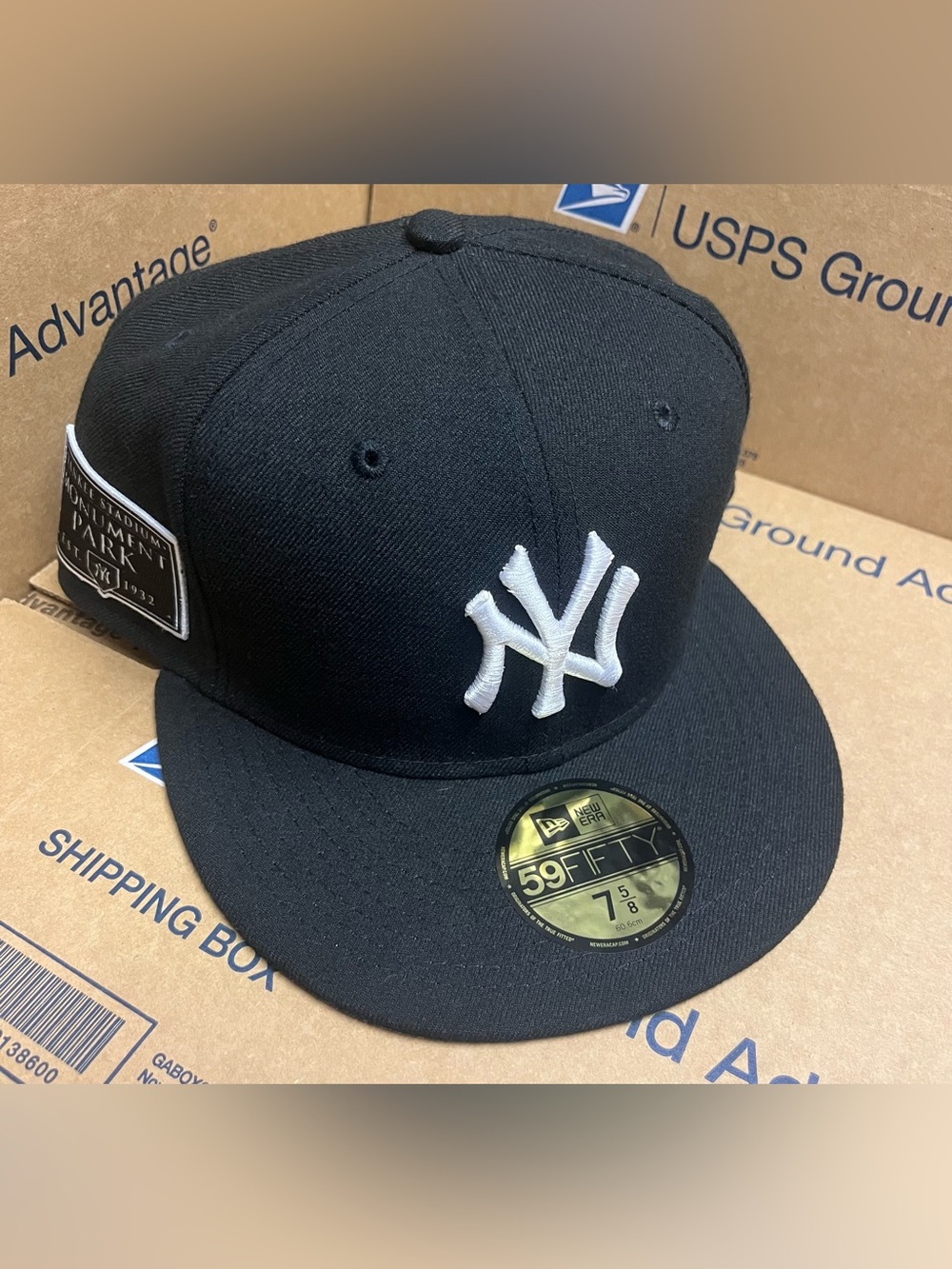 New Era 59 Fifty Hat New York Yankees - Monument Park Patch